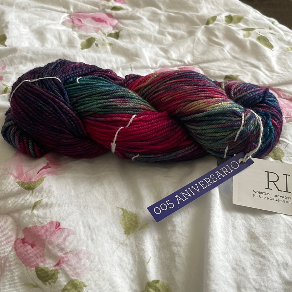 Malabrigo Rios yarn in Aniversario